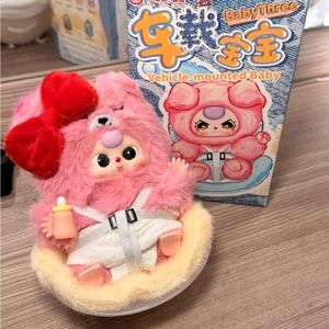 Baby Three Vehicle Mounted Baby Plush Series Blind Box — Confirmed